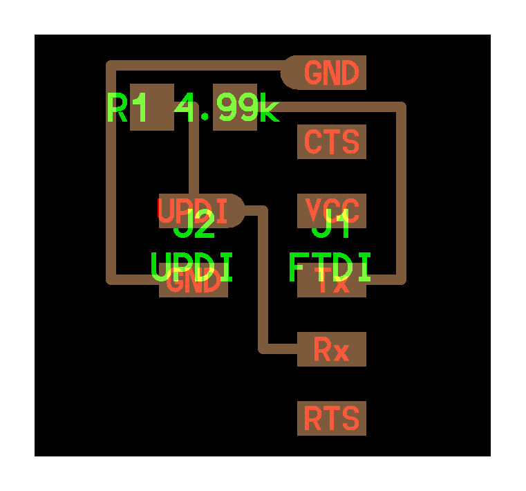 adapter footprint schematic